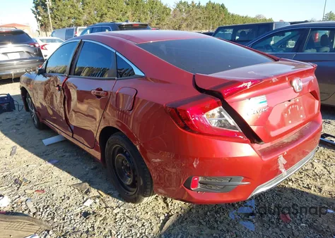 2020 Honda Civic Lx z USA, uszkodzony, nr VIN 2HGFC2F67LH563542